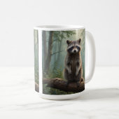 Kokon im Wald Kaffeetasse (VorderseiteRechts)