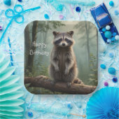 Kokon im Wald Pappteller (Party)