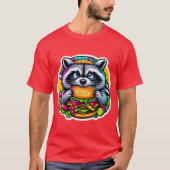KOKOON, DER CHEESEBURGER isst 3 T-Shirt (Vorderseite)