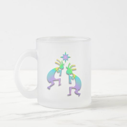 Kokopelli #36 mattglastasse (Links)