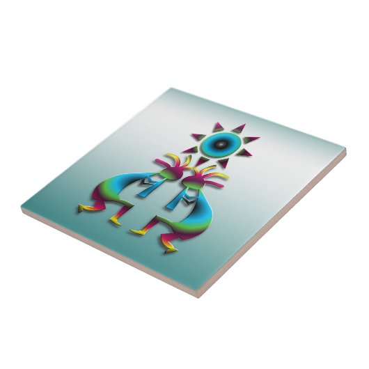 Kokopelli #41 fliese (Seite)