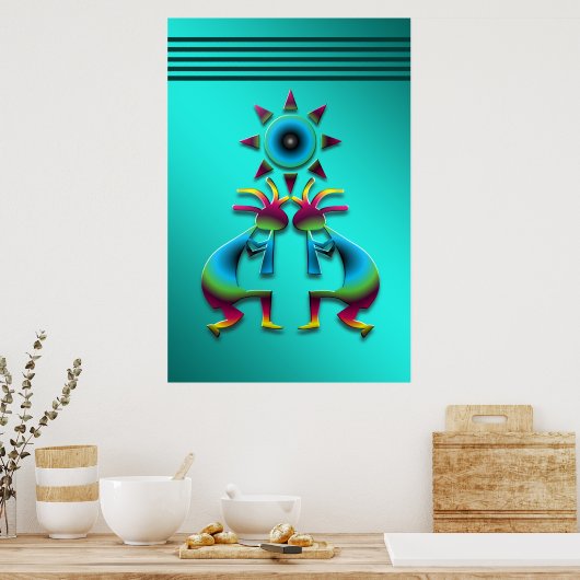 Kokopelli #41 poster (Küche)