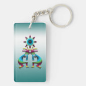 Kokopelli #41 schlüsselanhänger (Rückseite)