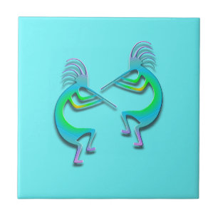 Kokopelli #87 fliese