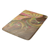 Kokopelli Abstrakt Jam Session Badematte (Schrägansicht)