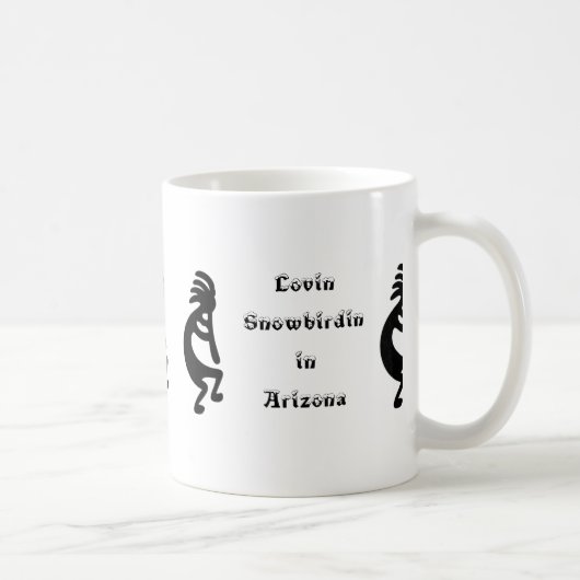 Kokopelli Arizona Snowbird Kaffeetasse (Rechts)
