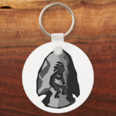 Kokopelli Arrowhead Schlüsselanhänger (Vorderseite)