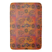 Kokopelli Art Badematte (Vorderseite Vertikal)