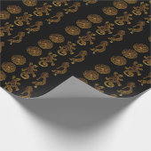 Kokopelli Art Geschenkpapier (Ecke)