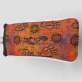 Kokopelli Art Golf Headcover (Vorderseite)