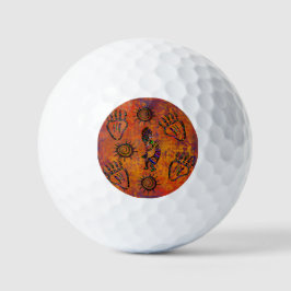 Kokopelli Art Golfball