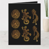 Kokopelli Art Karte (Vorderseite)