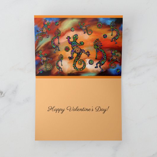 Kokopelli Art Karte (Innenseite)