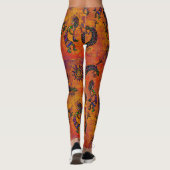 Kokopelli Art Leggings (Rückseite)