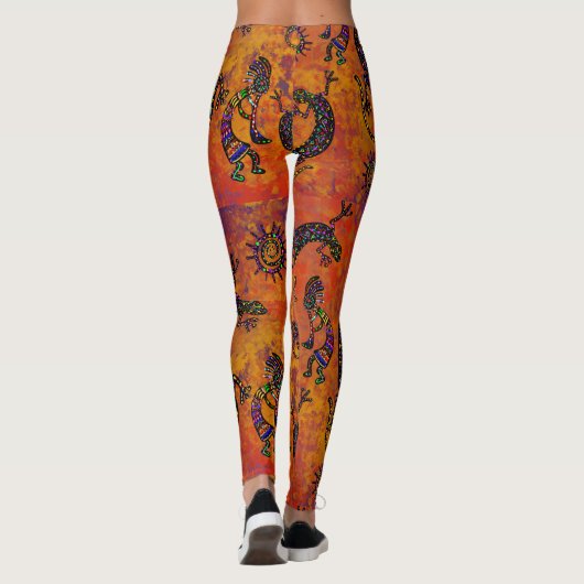 Kokopelli Art Leggings (Rückseite)