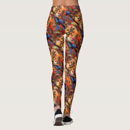 Kokopelli Art Leggings (Rückseite)