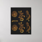 Kokopelli Art Leinwanddruck (Vorderseite)