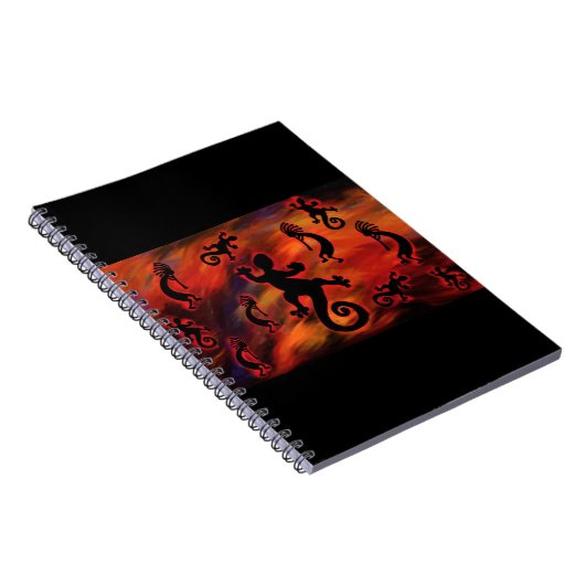 Kokopelli Art Notizblock (Rechte Seite)