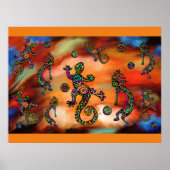 Kokopelli Art Poster (Vorne)