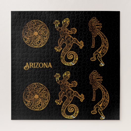 Kokopelli Art Puzzle (Vertikal)
