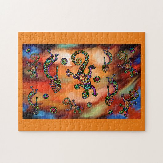 KOKOPELLI ART PUZZLE (Horizontal)
