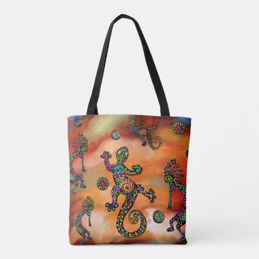 Kokopelli Art Tasche (Rückseite)