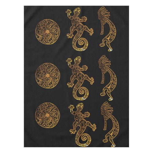 Kokopelli Art Tischdecke (Vorderseite)