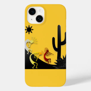 Kokopelli auf der Straße unter der Sonne Case-Mate iPhone 14 Hülle