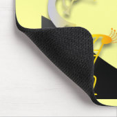 Kokopelli auf der Straße unter der Sonne Mousepad (Ecke)