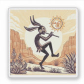 Kokopelli Aufkleber (Vorderseite)