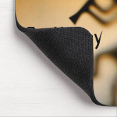 Kokopelli Be Happy Inspirational Mousepad (Ecke)