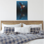Kokopelli Blues Music 14"x24" Leinwanddruck (Insitu (Schlafzimmer))