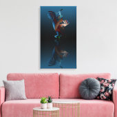 Kokopelli Blues Music 14"x24" Leinwanddruck (Insitu (Wohnzimmer))