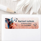 Kokopelli Blues Music 2 Desk Sunset Label (Insitu)