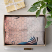 Kokopelli Blues Music 2 Sunset Decoupage Seidenpapier (Geschenk)