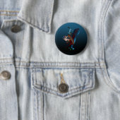 Kokopelli Blues Music Button (Beispiel)