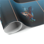 Kokopelli Blues Music Geschenkpapier (Rolleneckpunkt)