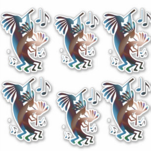 Kokopelli Blues Music Group 6 Vinyl Sticker