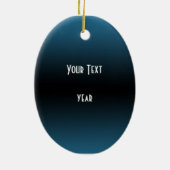 Kokopelli Blues Music Keramikornament (Hinten)