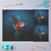 Kokopelli Blues Set Decoupage Seidenpapier (Basteln)