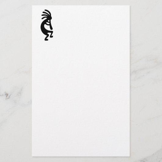 Kokopelli Briefpapier (Vorderseite)