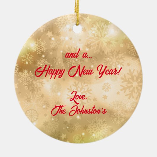 Kokopelli Christi Keramik Ornament (Hinten)