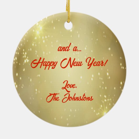 Kokopelli Christi Keramik Ornament (Hinten)