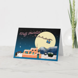 Kokopelli Christmas Feiertagskarte