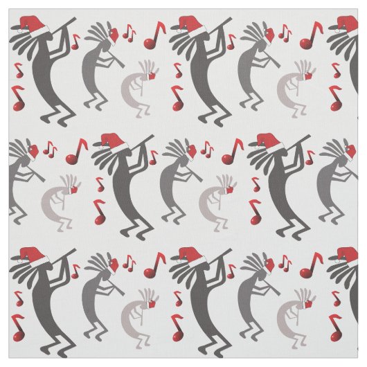 Kokopelli Christmas Stoff (Muster)