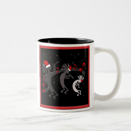 Kokopelli Christmas Tasse (Rechts)