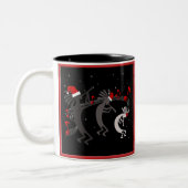Kokopelli Christmas Tasse (Links)