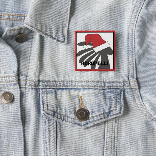 Kokopelli Christmas Template Button (Beispiel)
