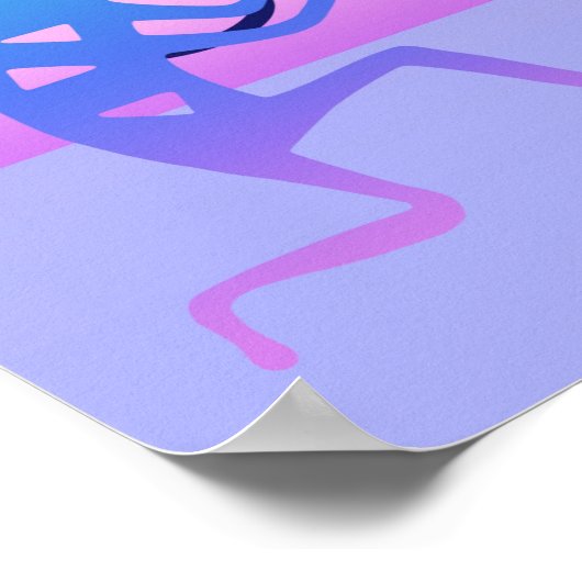 Kokopelli Dance Poster (Ecke)