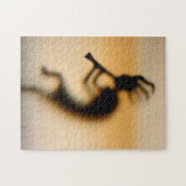 Kokopelli Deity aus guten Zeiten Puzzle (Horizontal)